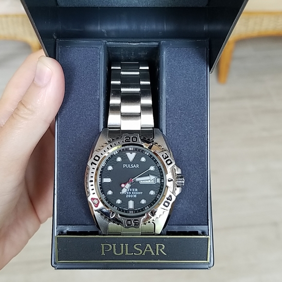 pulsar divers watch 100m
